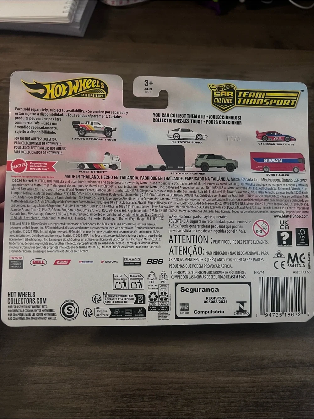 Hot Wheels Premium Team Transport Euro Hauler & ’94 Nissan 300ZX GTS Car Culture